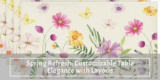 Spring Refresh: Customizable Table Elegance with Layoris