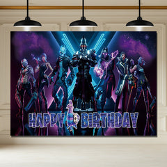 Layoris Battle Gear Soldier Boy Happy Birthday Backdrop
