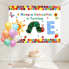 Layoris A Hungry Caterpillar Is Turning One Birthday Backdrop