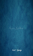Blue Textured Old Master Studio Photography Backdrop - Layoris