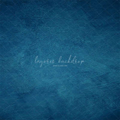 Blue Textured Old Master Studio Photography Backdrop - Layoris