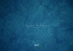 Blue Textured Old Master Studio Photography Backdrop - Layoris