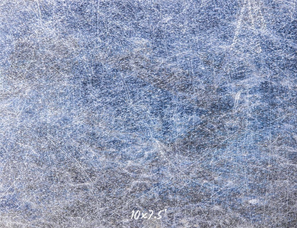 Blue Grey Scratched Abstract Texture Backdrop - Layoris