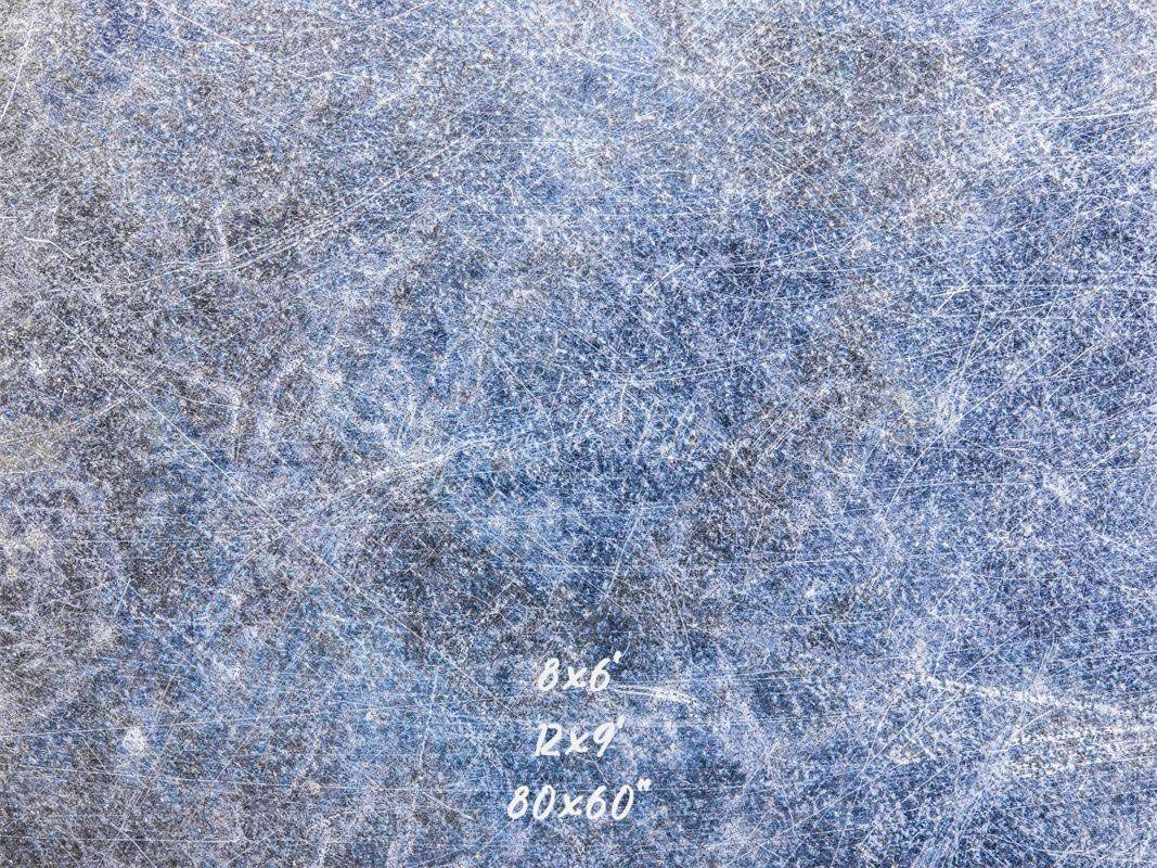 Blue Grey Scratched Abstract Texture Backdrop - Layoris
