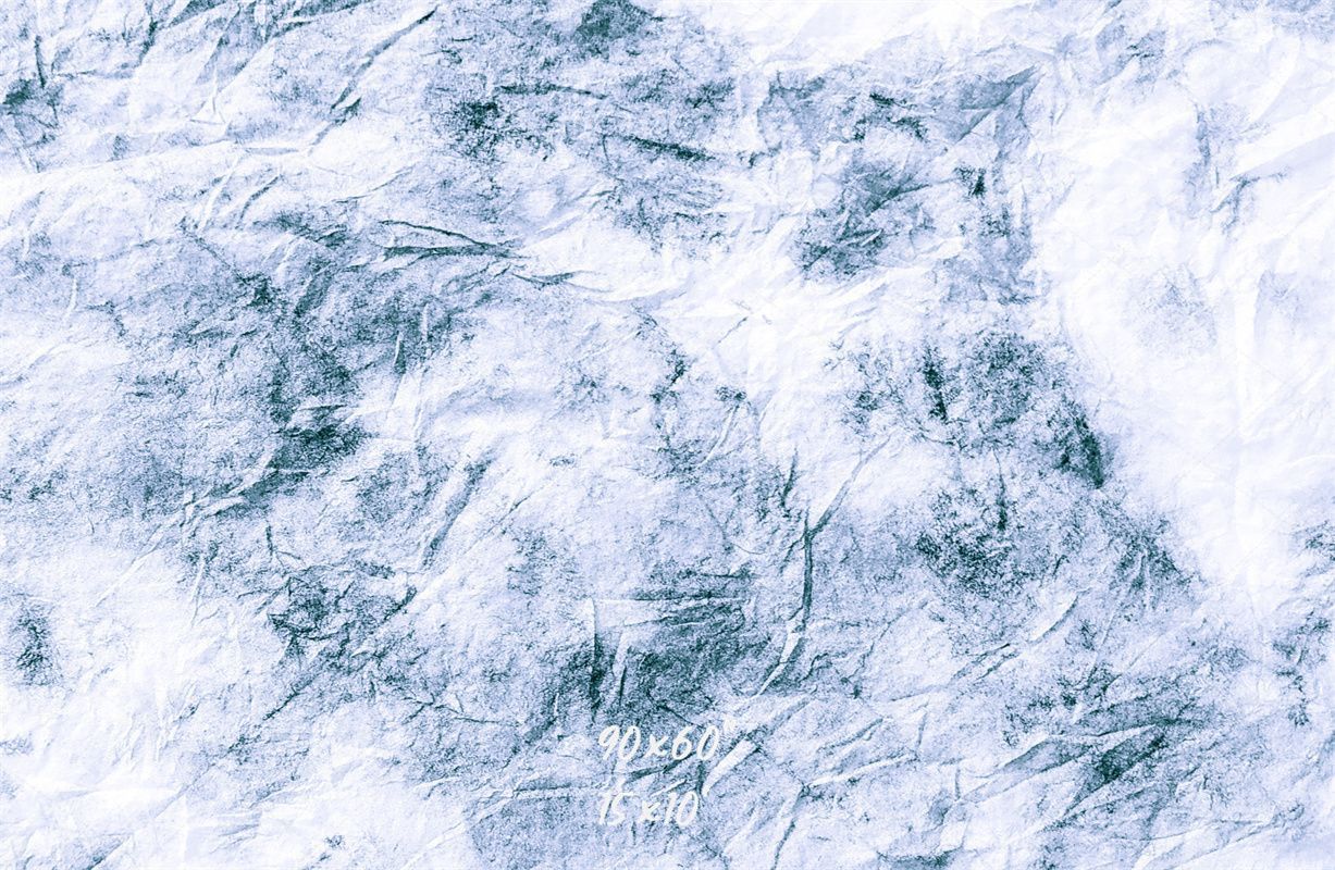 Blue And White Wrinkled Abstract Texture Backdrop - Layoris
