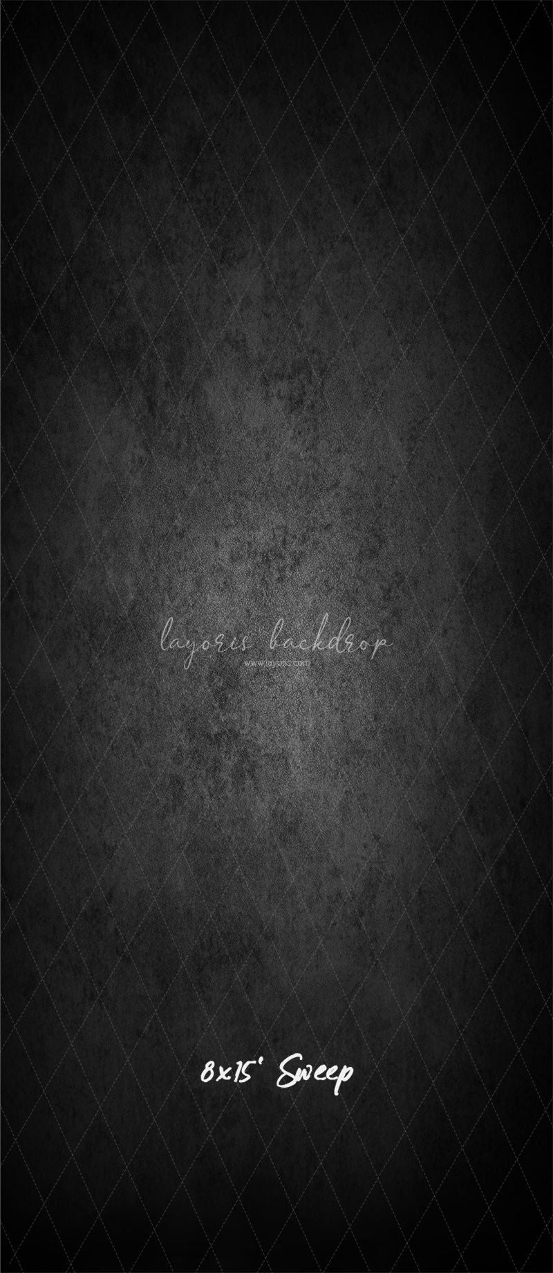 Dark Grey Old Masters Photo Booth Backdrop - Layoris