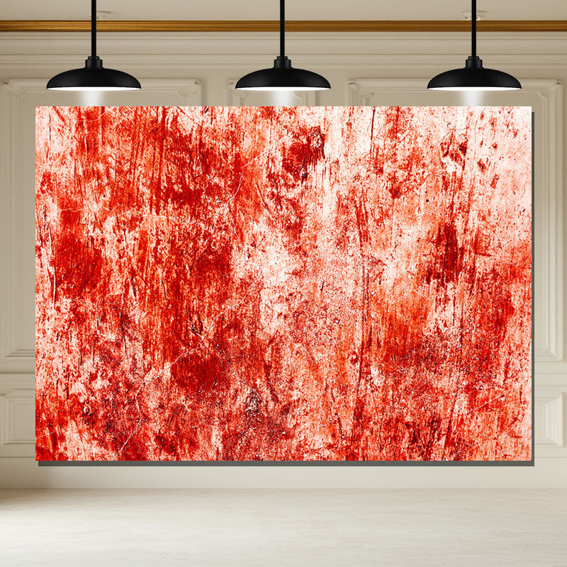 Layoris Horrible Red Bloody Wall Halloween Backdrop