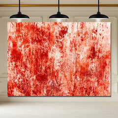 Layoris Horrible Red Bloody Wall Halloween Backdrop