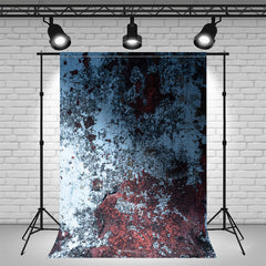 Layoris Rusty Dilapidated Wall Photo Backdrop