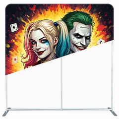 Joker Movie Couple Square Double Sided Backdrop - Layoris