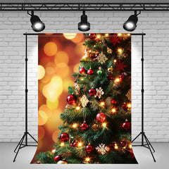 Layoris Light Spot Christmas Tree Holiday Bokeh Backdrop