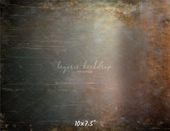 Rusty And Scratched Vintage Wall Photo Backdrop - Layoris
