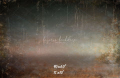 Rusty And Scratched Vintage Wall Photo Backdrop - Layoris