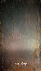 Rusty And Scratched Vintage Wall Photo Backdrop - Layoris