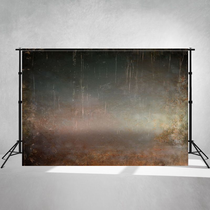 Rusty And Scratched Vintage Wall Photo Backdrop - Layoris