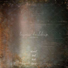 Rusty And Scratched Vintage Wall Photo Backdrop - Layoris