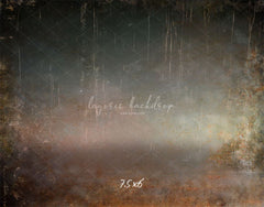 Rusty And Scratched Vintage Wall Photo Backdrop - Layoris