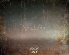 Rusty And Scratched Vintage Wall Photo Backdrop - Layoris