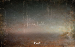 Rusty And Scratched Vintage Wall Photo Backdrop - Layoris