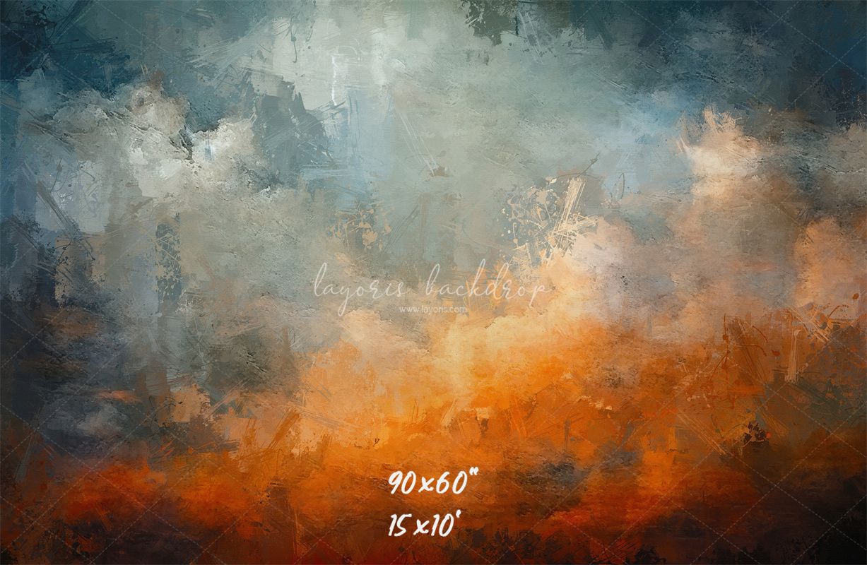 Fine Art Vintage Art Oil Painting Texture Backdrop - Layoris