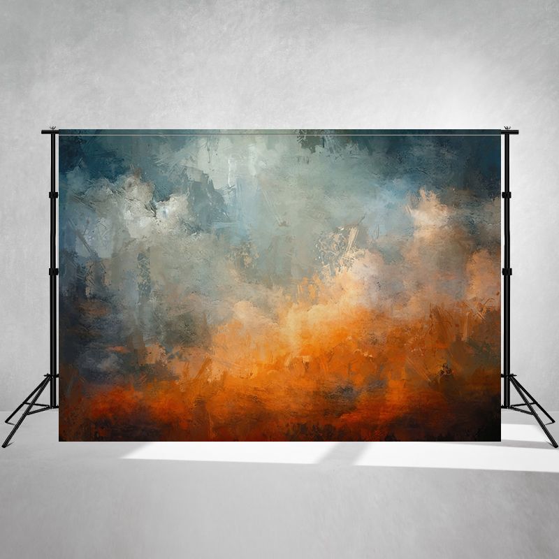 Abstract Vintage Art Oil Painting Texture Backdrop - Layoris