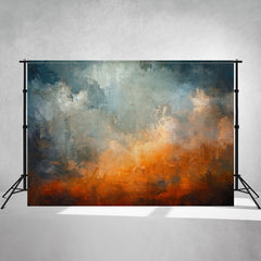 Abstract Vintage Art Oil Painting Texture Backdrop - Layoris