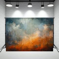Abstract Vintage Art Oil Painting Texture Backdrop - Layoris