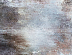 Blue Scratched Worn Wall Photo Booth Backdrop - Layoris