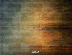 Blue To Brown Gradient Fine Art Texture Backdrop - Layoris