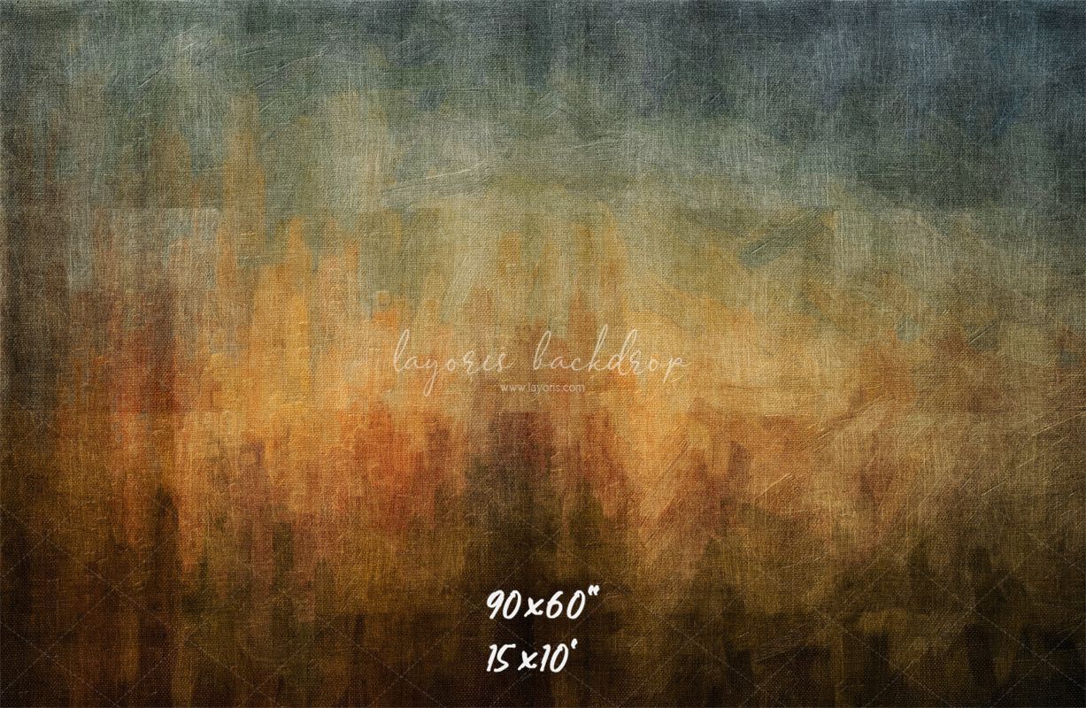 Blue To Brown Gradient Fine Art Texture Backdrop - Layoris
