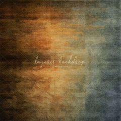 Blue To Brown Gradient Fine Art Texture Backdrop - Layoris