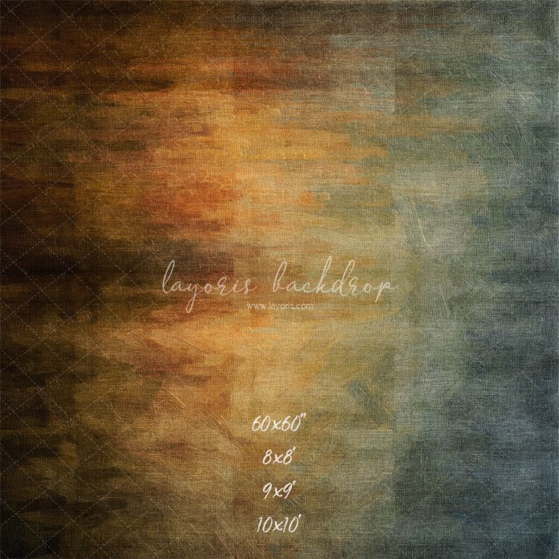 Blue To Brown Gradient Fine Art Texture Backdrop - Layoris