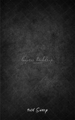 Vintage Black Cement Wall Photography Backdrop - Layoris