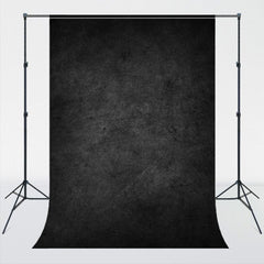 Vintage Black Cement Wall Photography Backdrop - Layoris