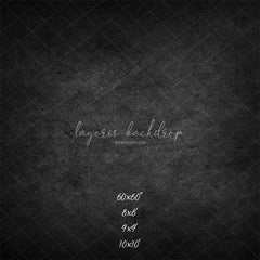 Vintage Black Cement Wall Photography Backdrop - Layoris