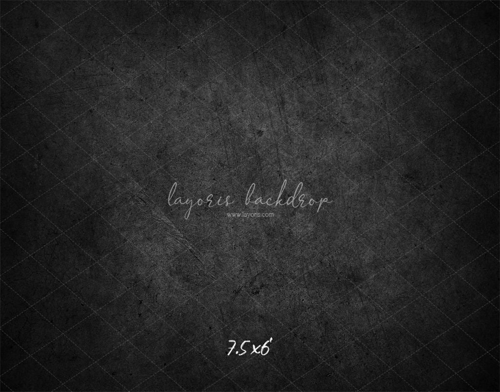 Vintage Black Cement Wall Photography Backdrop - Layoris