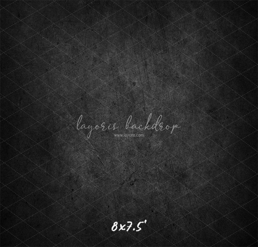 Vintage Black Cement Wall Photography Backdrop - Layoris