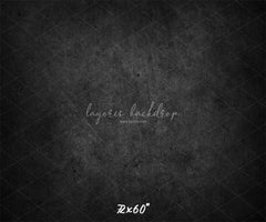 Vintage Black Cement Wall Photography Backdrop - Layoris