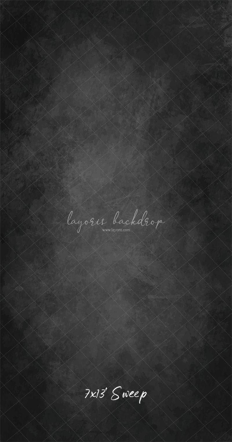 Black Old Master Abstract Texture Photo Backdrop - Layoris