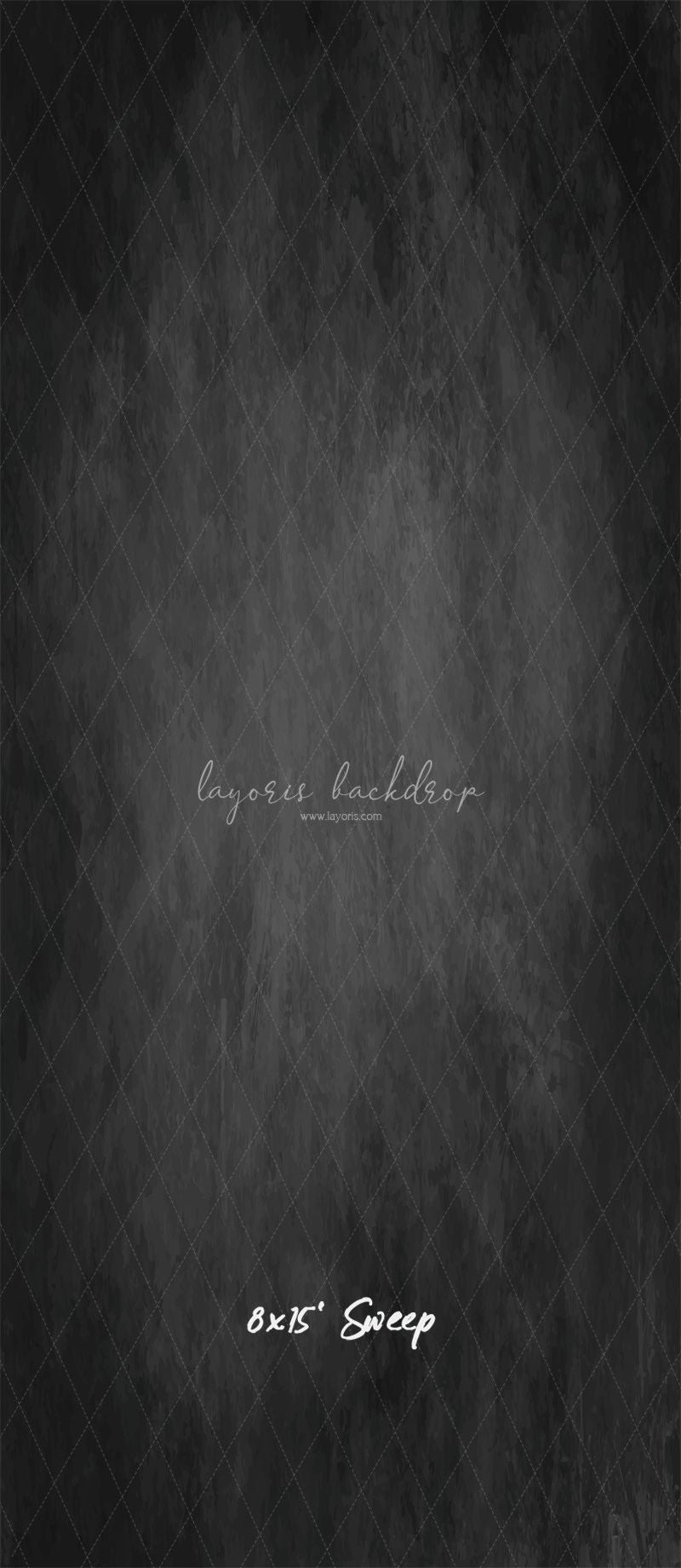 Black Old Master Abstract Texture Photo Backdrop - Layoris