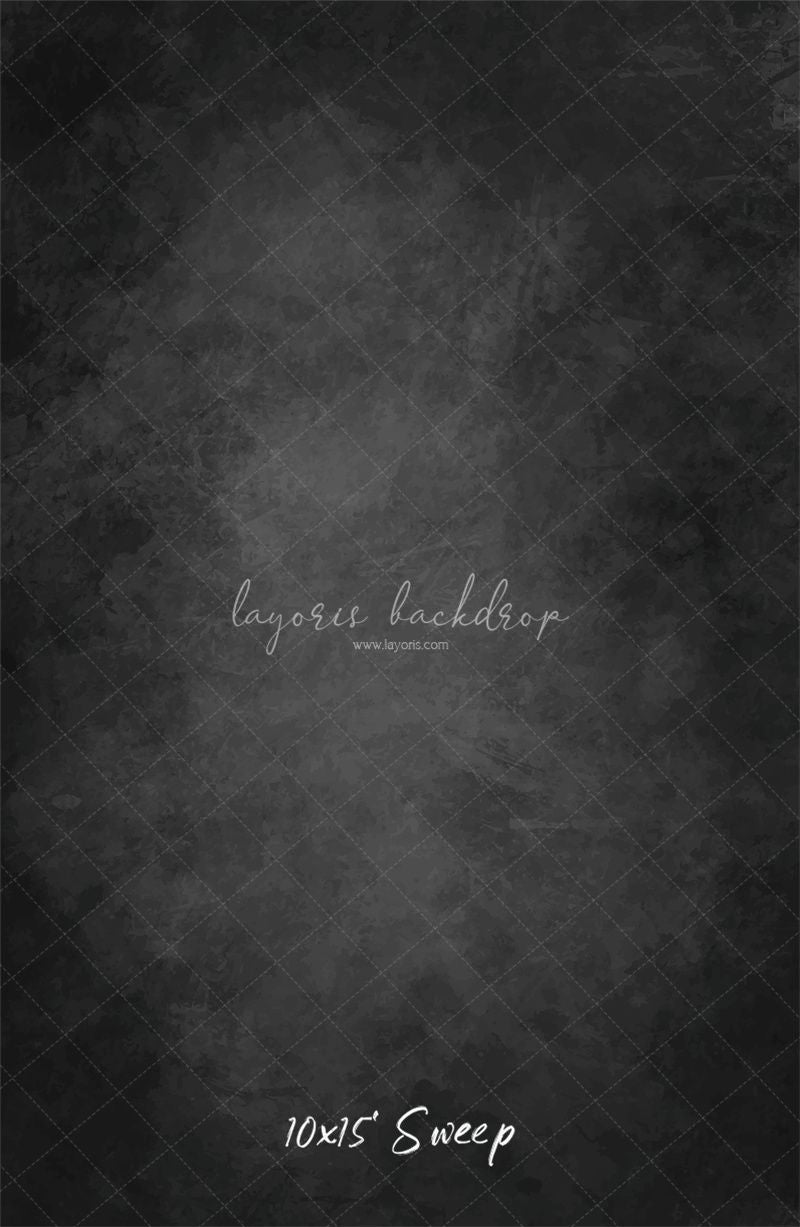 Black Old Master Abstract Texture Photo Backdrop - Layoris