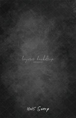 Black Old Master Abstract Texture Photo Backdrop - Layoris
