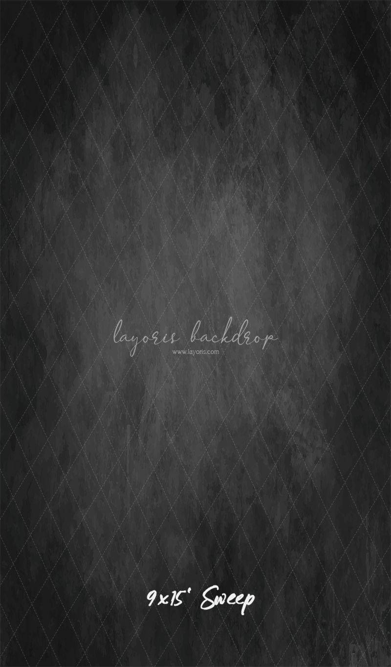 Black Old Master Abstract Texture Photo Backdrop - Layoris
