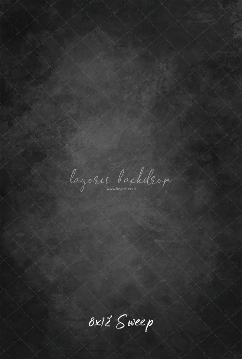 Black Old Master Abstract Texture Photo Backdrop - Layoris