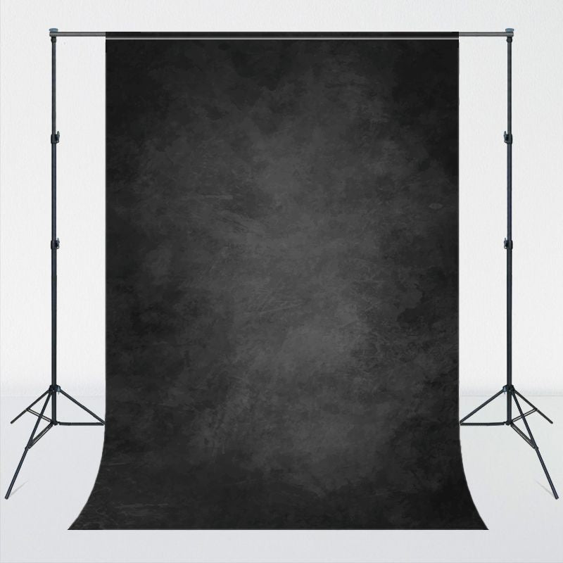 Black Old Master Abstract Texture Photo Backdrop - Layoris