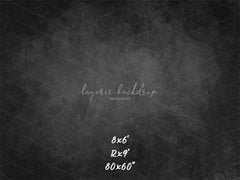 Black Old Master Abstract Texture Photo Backdrop - Layoris