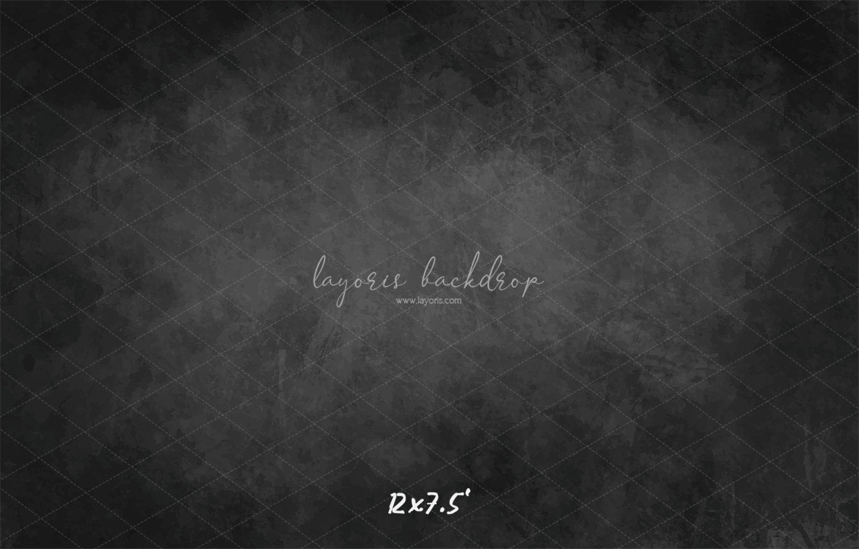 Black Old Master Abstract Texture Photo Backdrop - Layoris