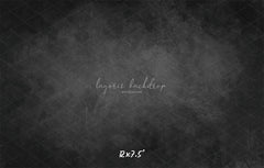 Black Old Master Abstract Texture Photo Backdrop - Layoris