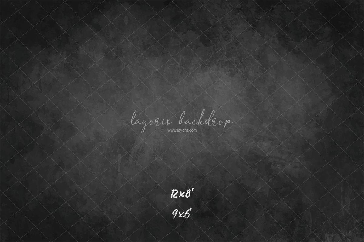 Black Old Master Abstract Texture Photo Backdrop - Layoris