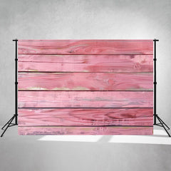 Pink Old Wooden Planks Photography Backdrop - Layoris